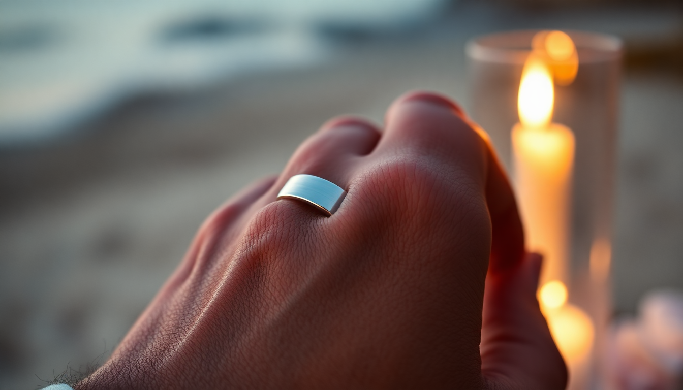 What wedding band should a man get?