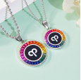 Aries Rainbow Earrings