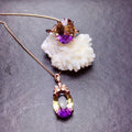 18k Purple Necklace - jolics