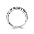 Sterling Silver Luxury Men's Band - jewel-inside