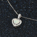 Opal Heart Pendant Necklace - jewel-inside