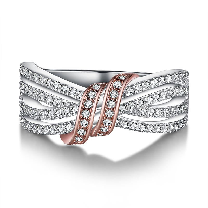 Bow Design Fashion Silver Ring - jewel-inside