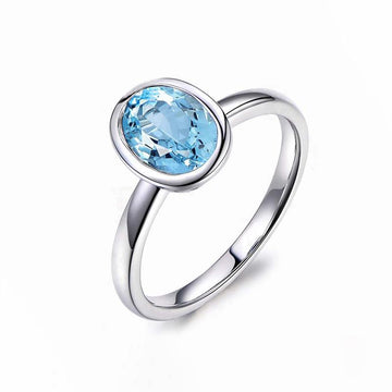 Bezel Set Solitaire Ring - jewel-inside