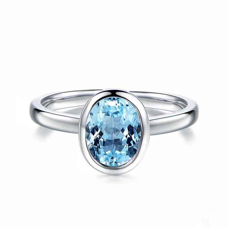 Bezel Set Solitaire Ring - jewel-inside