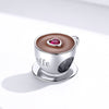 A Cup of Coffee 925 Sterling Silver Bead Charm - jolics