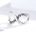 Best Friend Infinity 925 Sterling Silver Charm - jolics