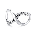 Best Friend Infinity 925 Sterling Silver Charm - jolics