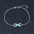 Blue Infinity Simple Bracelet - jolics