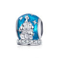 Castle 925 Sterling Silver Bead Charm - jolics