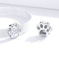 Cat Paw 925 Sterling Silver Clip Charm - jolics