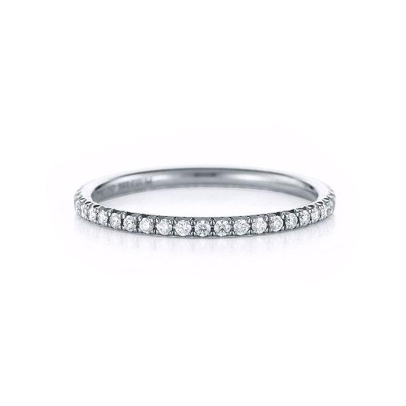 Chic Half Eternity Stackable Band - jolics