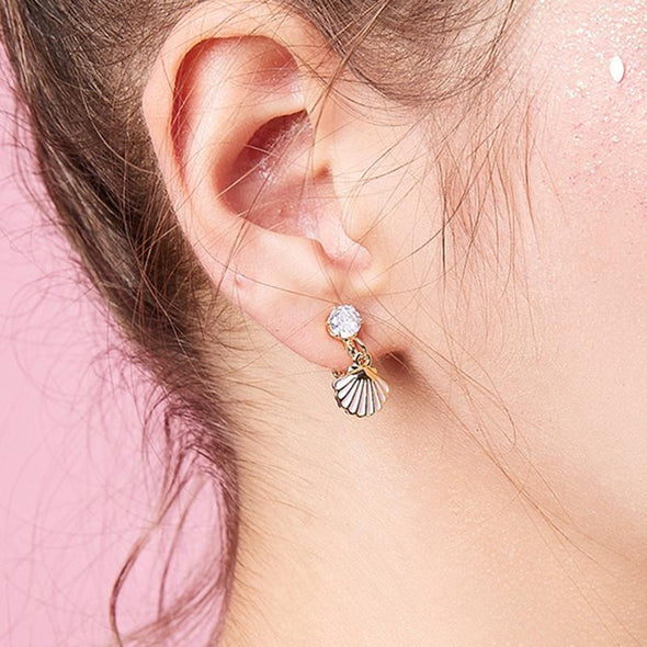 Chic Starfish&Shell Clip Earrings - jolics