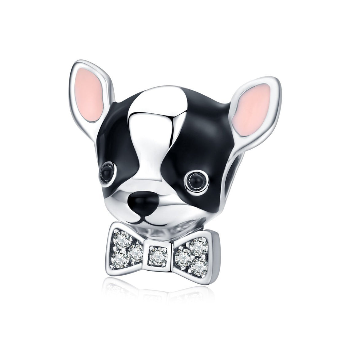 Chihuahua Dog 925 Sterling Silver Bead Charm - jolics