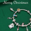 Christmas Tree 925 Sterling Silver Dangle Charm - jolics
