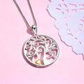 Circle Of Life Round-Shaped Pendant Necklace - jolics