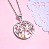 Circle Of Life Round-Shaped Pendant Necklace - jolics