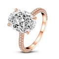 Classic 4.5CT Oval Cut Ring - jolics