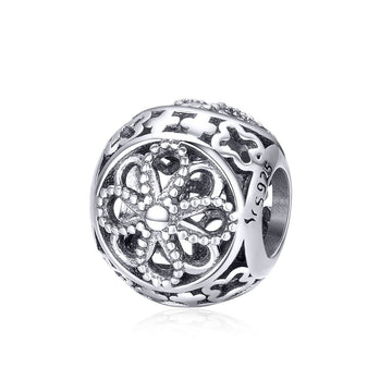 Classic Bouquet 925 Sterling Silver Bead Charm - jolics