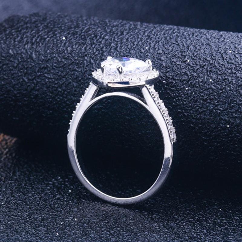 Classic Cushion Cut Halo Ring - jolics