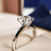 Classic Solitaire Ring with 6 Prong Setting - jolics