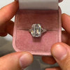 Classical Emerald Cut With "Y" Shape Ring - jolics
