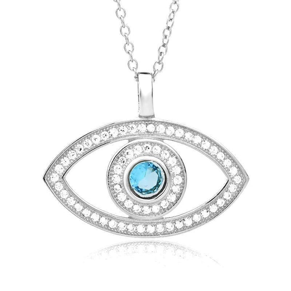Eye Design Pendant Necklace - jolics