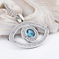 Eye Design Pendant Necklace - jolics