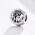 Family 925 Sterling Silver Bead Charm - jolics