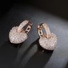 Fashion Heart Shape Earrings - jolics