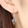 Fashion Stacking Earrings With Round Stone - jolics
