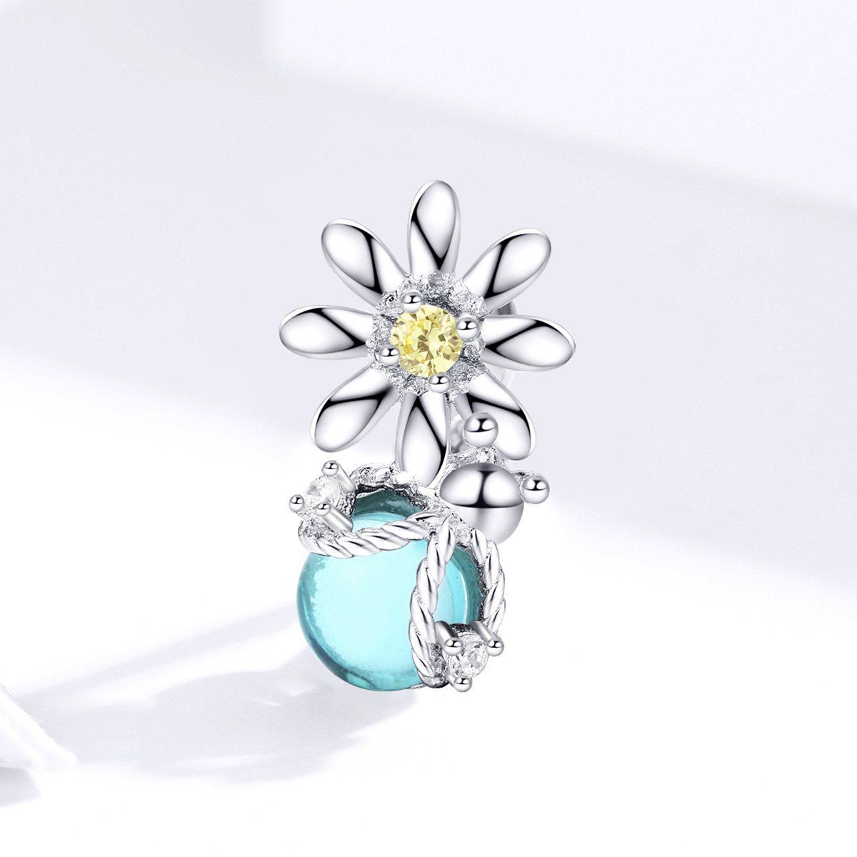 Firefly & Daisy 925 Sterling Silver Dangle Charm - jolics