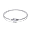 Forever Love Engraved Sterling Silver Mesh Bracelet - jolics