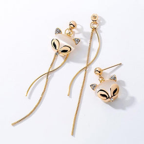 Fox Luxury Tassel Earrings - jolics