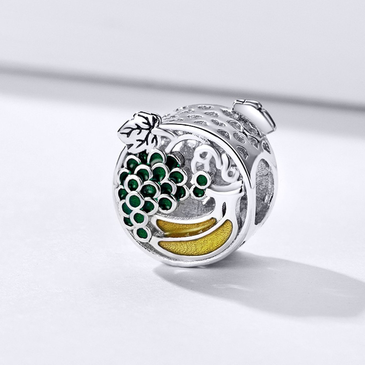 Fruits 925 Sterling Silver Bead Charm - jolics