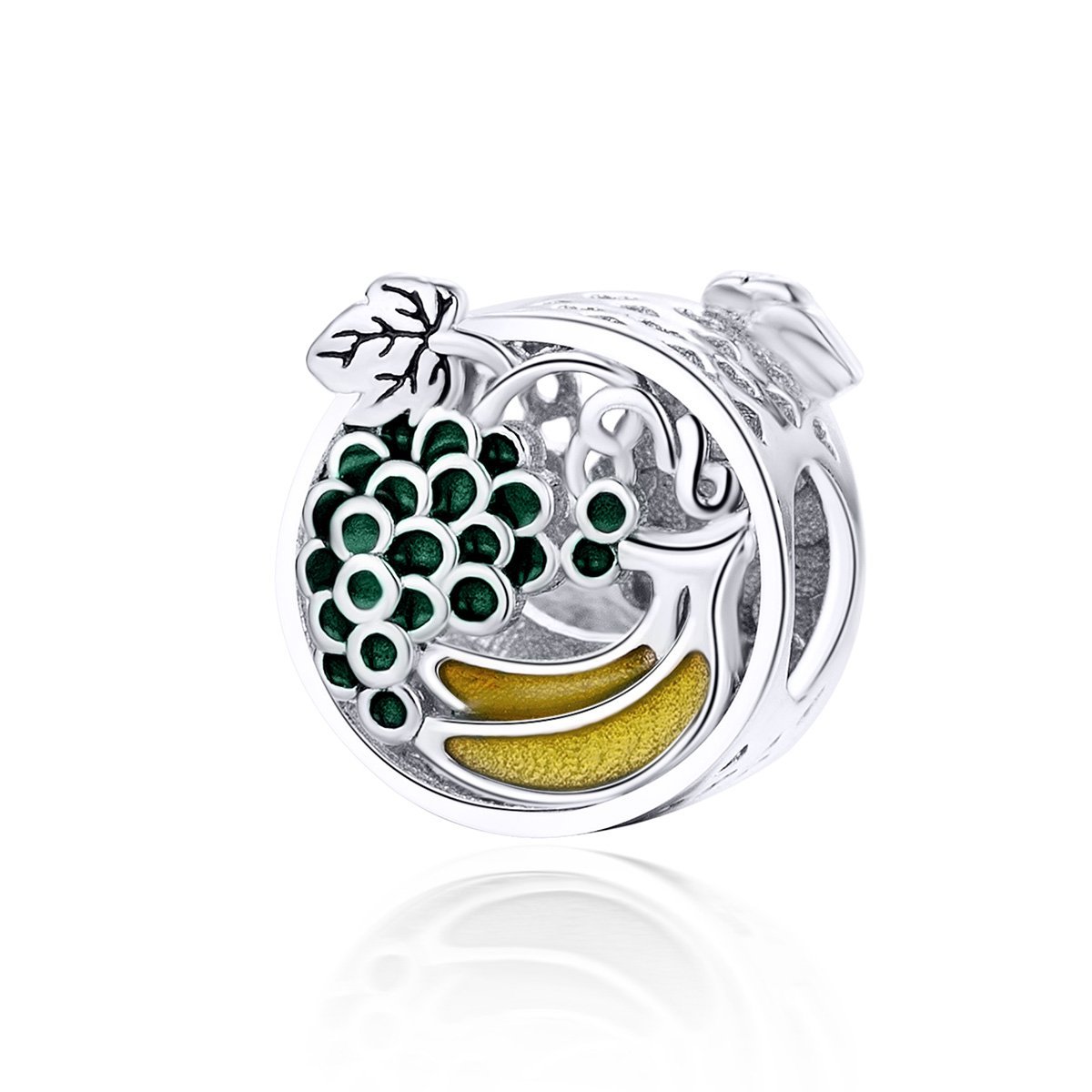 Fruits 925 Sterling Silver Bead Charm - jolics