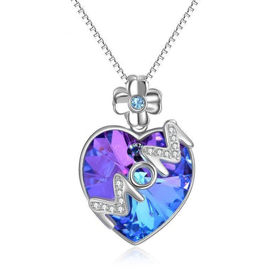 Gift For Mum- Heart Shape Pendant Necklace - jolics