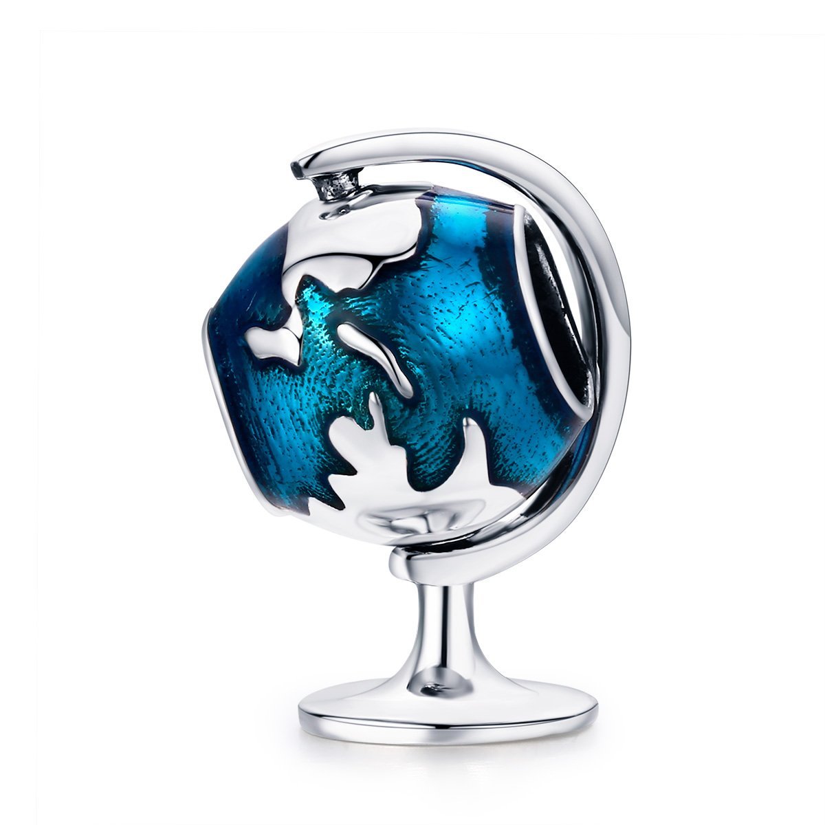 Globes 925 Sterling Silver Charm - jolics