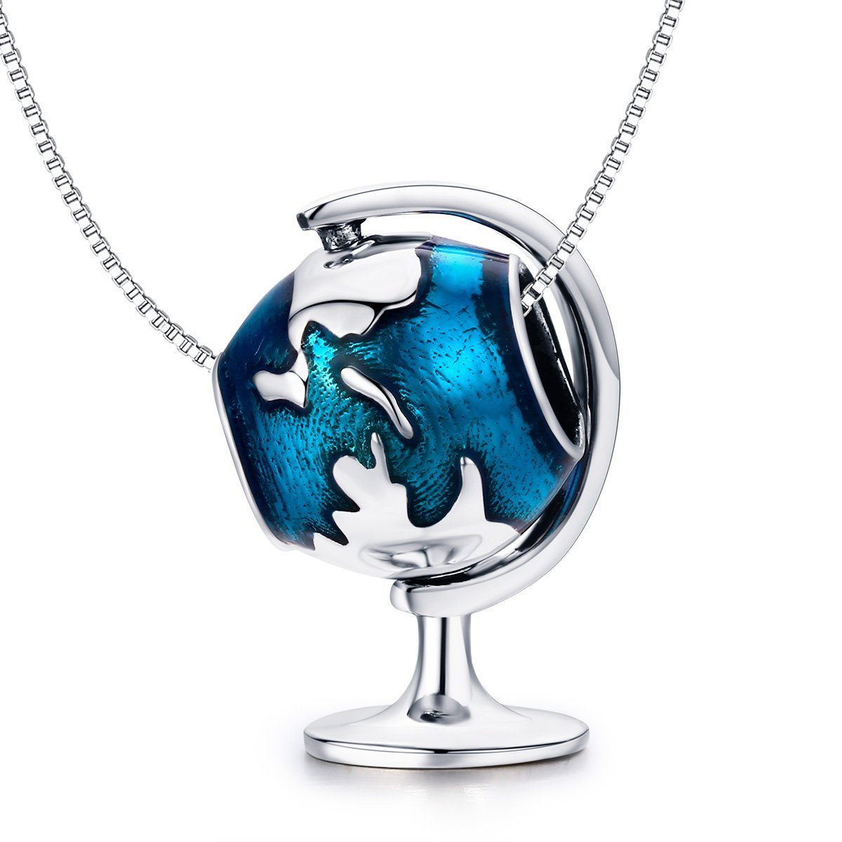 Globes 925 Sterling Silver Charm - jolics