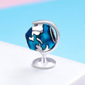 Globes 925 Sterling Silver Charm - jolics