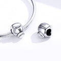 Gloves 925 Sterling Silver Bead Charm - jolics