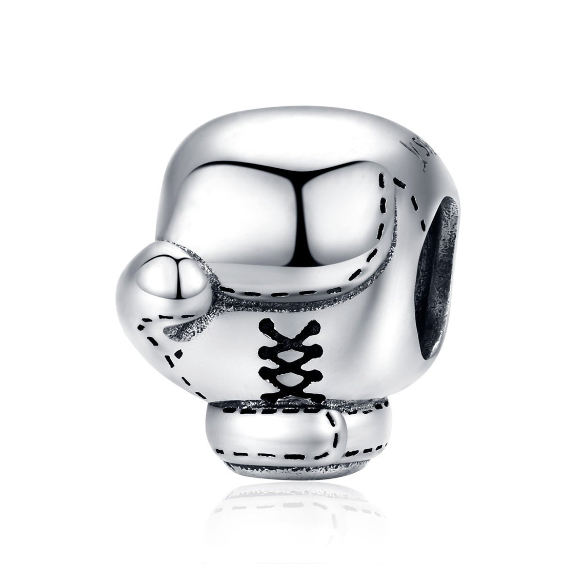 Gloves 925 Sterling Silver Bead Charm - jolics