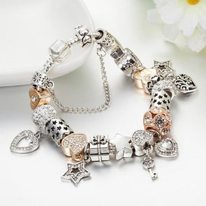 "Gypsophila"Fashion Charm Bracelet - jolics