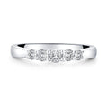 Handmade 5-Stone 925 Sterling Silver Band - jolics