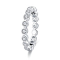 Handmade Comfort Fit Sterling Silver Eternity Ring - jolics