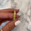 Handmade Opal Cut 925 Sterling Silver Engagement Band Ring - jolics