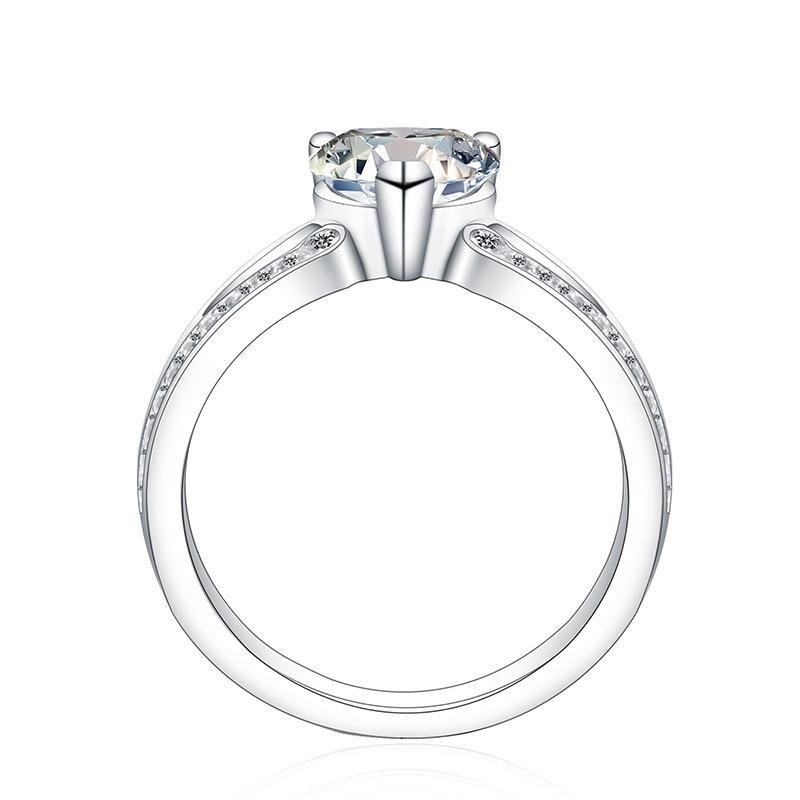 Heart Cut Split Ring - jolics