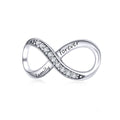 Infinity Love 925 Sterling Silver Bead Charm - jolics