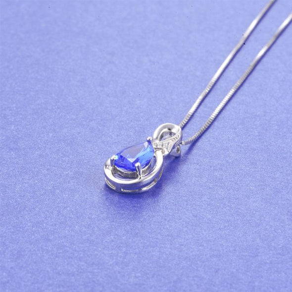 Infinity Pendant Sterling Silver Necklace - jolics