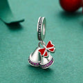 Jingle Bell 925 Sterling Silver Dangle Charm - jolics