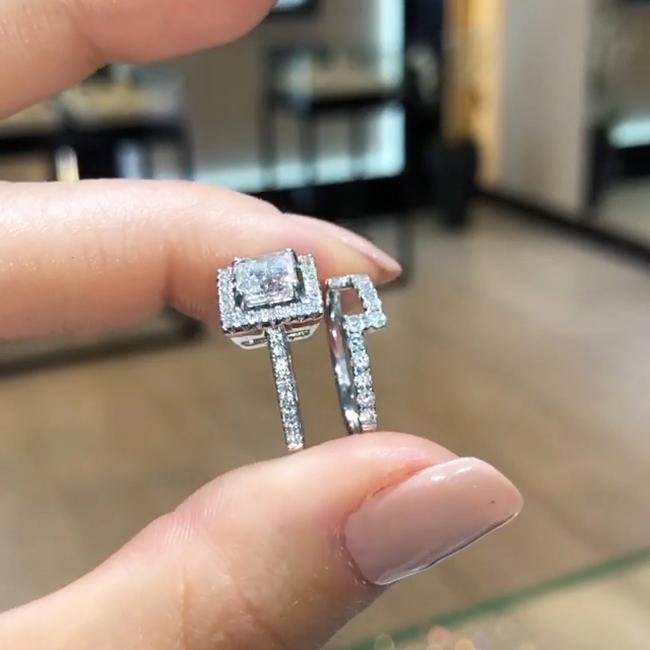 Astrid sterling silver engagement ring – Azarai